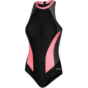 Купальник закритий для жінок Aqua Speed NINA 6400 чорний, сірий, кораловий жіночий